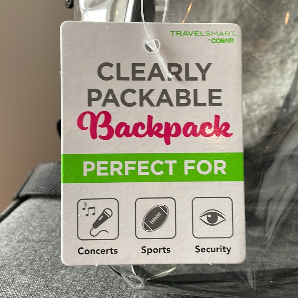 Clear Backpack - Picture 3 of 4